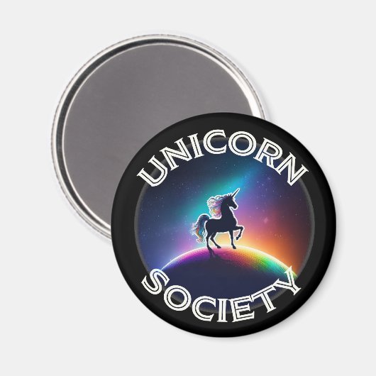 Aimant Société Unicorn (Recto/Verso)