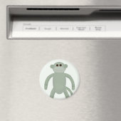 Aimant Sock Monkey (In Situ (Lave-vaisselle))