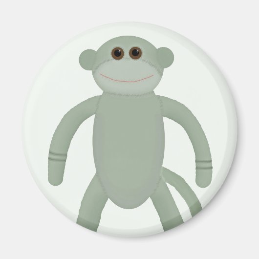 Aimant Sock Monkey (Devant)