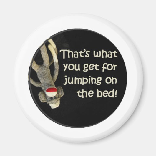 Aimant Sock Monkey Slures (Devant)