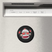 Aimant Sock Monkey Valentine Merchandises (In Situ (Lave-vaisselle))