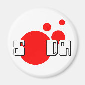 Aimant SODA japonais (Devant)