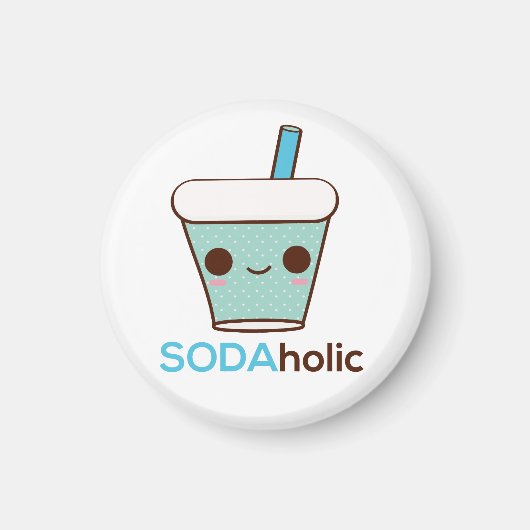 Aimant SODAholic (Devant)