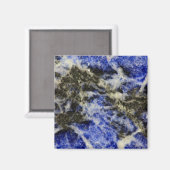 Aimant Sodalite bleue (Recto/Verso)