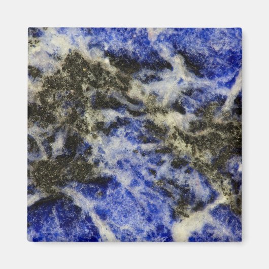 Aimant Sodalite bleue (Devant)