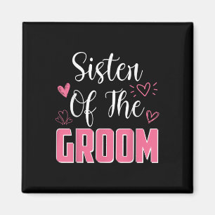 Aimant Soeur De La Famille Groom Mariage Mari Mari T