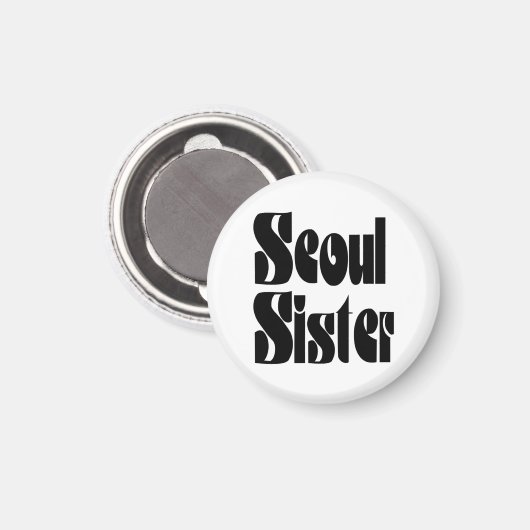 Aimant Soeur Séoul (Recto/Verso)