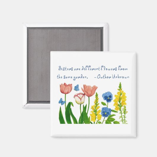 aimant soeurs (Recto/Verso)