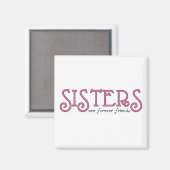 Aimant Soeurs 3rose (Recto/Verso)
