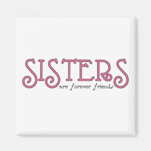Aimant Soeurs 3rose (Devant)