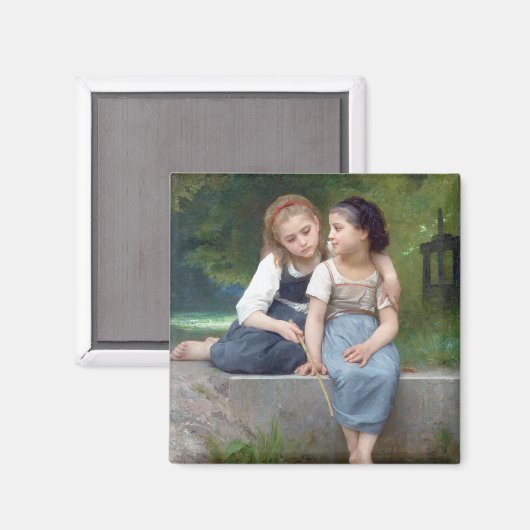 Aimant Soeurs, Bouguereau (Recto/Verso)