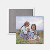 Aimant Soeurs, Bouguereau (Recto/Verso)