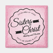 Aimant Soeurs dans l'aimant du Christ (Devant)