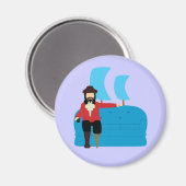 Aimant Sofa Pirate (Recto/Verso)
