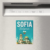 Aimant 🧲 Sofia Bulgarie Design de souvenir de voyage mod (In Situ (Lave-vaisselle))