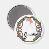 Aimant Soft Shoe Dancer - Céltic (Recto/Verso)