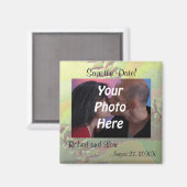 Aimant Softball Sports Mariage Thème Photo Save the Date! (Recto/Verso)