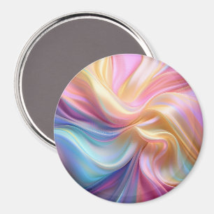Aimant Soie pastel colorée