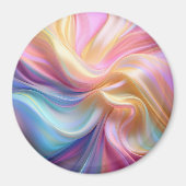 Aimant Soie pastel colorée (Devant)