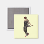 Aimant Soie Robe du soir 1914 (Recto/Verso)