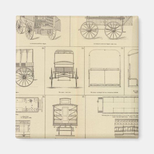 Aimant Soins aux malades, blessés (Devant)