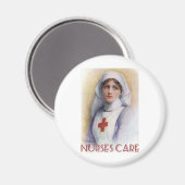 Aimant Soins infirmiers (Recto/Verso)