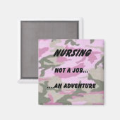 Aimant Soins infirmiers...une aventure (Recto/Verso)