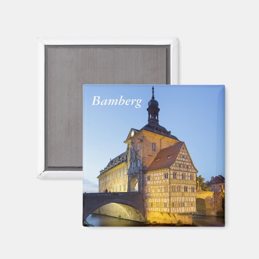 Aimant soirée Bamberg (Recto/Verso)