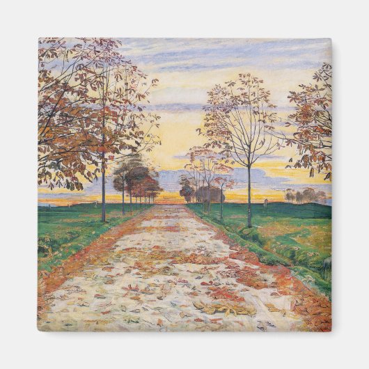 Aimant Soirée d'automne (par Ferdinand Hodler) (Devant)