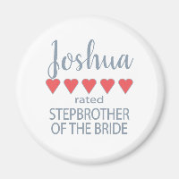 Soirée de mariage et de mariage 5 Coeur Stepbrothe