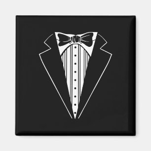 Aimant Soirée de mariage Tuxedo Correspondance Bachelor P