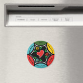 Aimant Soirée de Noël et cadeaux portugais (In Situ (Lave-vaisselle))