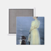 Aimant Soirée d'été à Skagen (Recto/Verso)