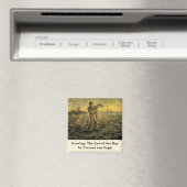 Aimant Soirée - Fin de journée de Vincent van Gogh (In Situ (Lave-vaisselle))