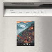 Aimant Soirée Jiufen Taïwan (In Situ (Lave-vaisselle))