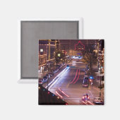 Aimant Soirée Plaza à Noël (Recto/Verso)