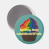 Aimant Sois ensoleillé (Recto/Verso)