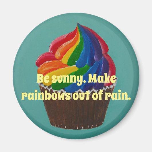 Aimant Sois ensoleillé (Devant)