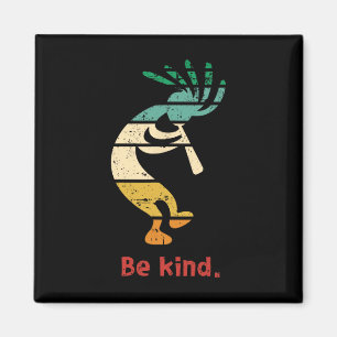 Aimant Sois Génial Danser Kokopelli Vintage Distressed De