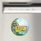 Aimant Sois gentil avec moi - Je suis hors de Valium ! (In Situ (Lave-vaisselle))