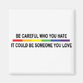 Aimant Sois Prudent Qui Tu Détestes (Devant)