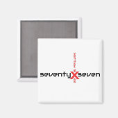 Aimant soixante-dix fois sept. Matthieu 18:22 (Recto/Verso)