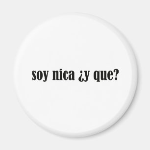 Aimant Soja Nica y Que