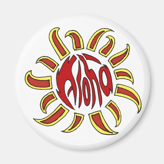 aimant solaire aloha (Devant)