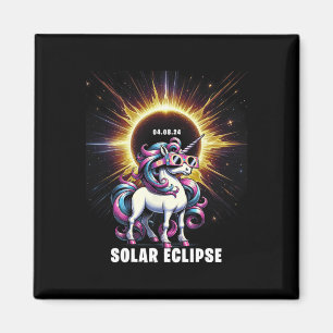 Aimant Solaire Eclipse 2024 Total Eclipse 8 Avril 24 Unic