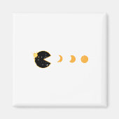 Aimant Solaire Eclipse Gamer Manger Sun Retro Video Jeu M (Devant)