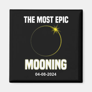 Aimant Solaire Eclipse Mooning Funny 04.08.2024 Eclipse
