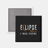 Aimant Solaire Eclipse Ohio J'Étais Là Totalité Eclipse (Recto/Verso)