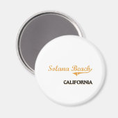 Aimant Solana Beach California Classic (Recto/Verso)