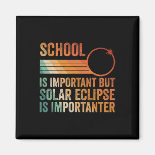 Aimant Solar Eclipse 2024 École de Chemise Eclipse Solair